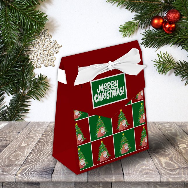 Christmas tree | Santa | customisable Favour Box (Creator Uploaded)