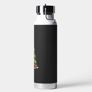 Christmas Tree Sea Turtle Turtles Tortoise T-Shirt Water Bottle