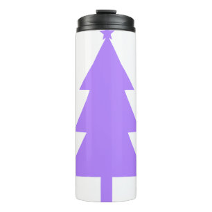 Christmas tree Silhouette 9 Thermal Tumbler