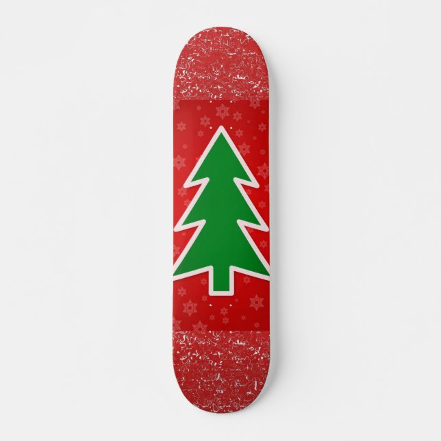 Christmas Tree Skateboard (Front)