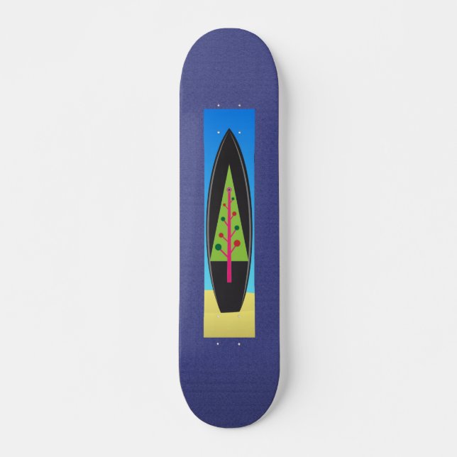 Christmas Tree Skateboard (Front)