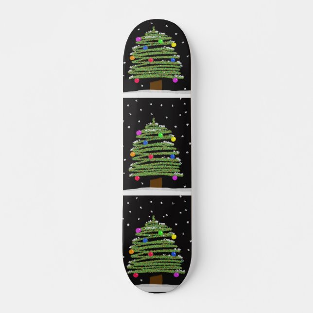 Christmas Tree Skateboard (Front)