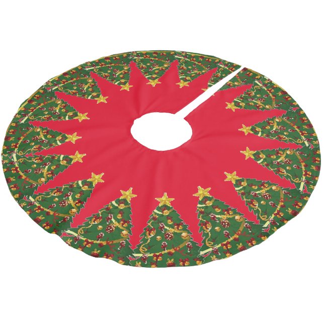 Christmas Tree Skirt (Angled)