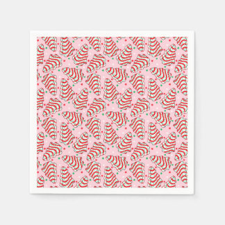 Christmas Tree Snack Cake Paper Plates Napkin