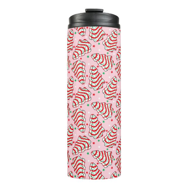 Christmas Tree Snack Cake Travel Mug tumbler (Front)