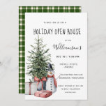 Christmas Tree Snowman Christmas Party  Invitation<br><div class="desc">Christmas Tree Snowman Christmas Party Invitation, the perfect invitation for your holiday gathering. Invitation features a watercolor Christmas tree surrounded by gifts and an adorable snowman. Our high resolution template makes it so easy for you to customise your invitation. If you would like to customise your invitation further, please use...</div>