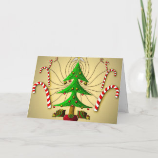 Christmas Tree Spirit - Christmas Greeting Card