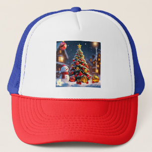 "Christmas Tree Splendour" Trucker Hat