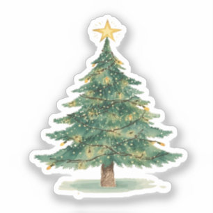 Christmas Tree Sticker