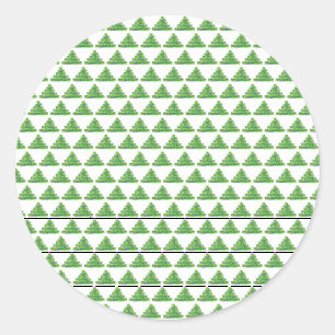Christmas tree sticker