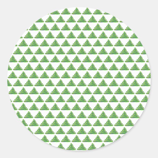 Christmas tree sticker (Front)