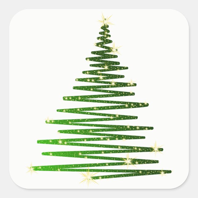Christmas Tree Stickers (Front)