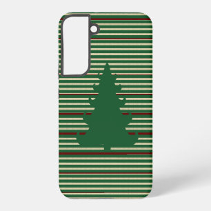 Christmas tree striped  samsung galaxy case