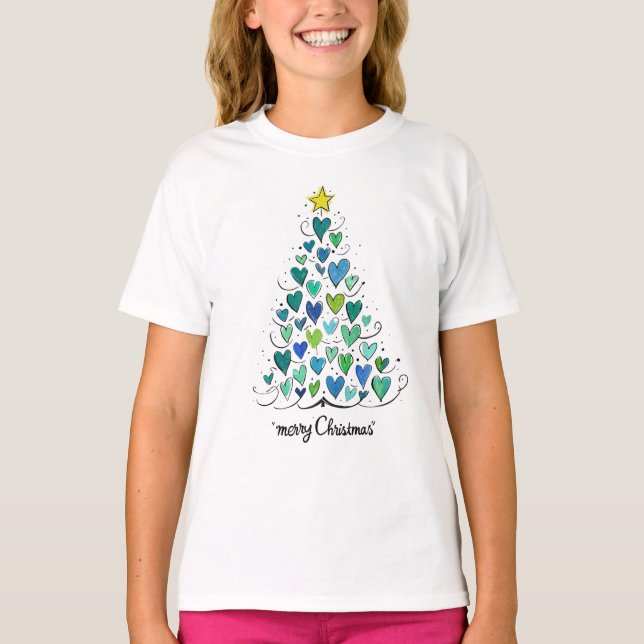 Christmas tree T-shirt (Front)