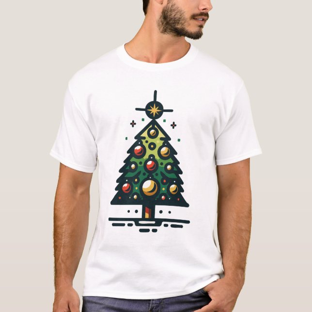  Christmas tree T-Shirt (Front)