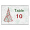 Christmas Tree Table Card