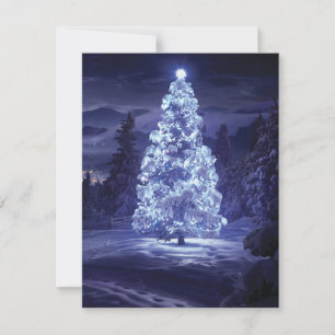 Christmas Tree Thank You Card