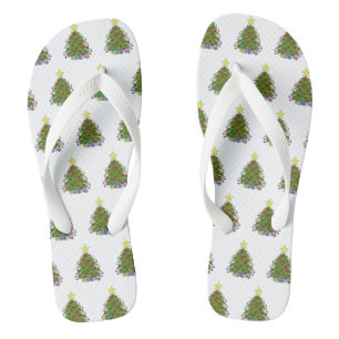 Christmas tree thongs