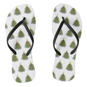 Christmas tree thongs