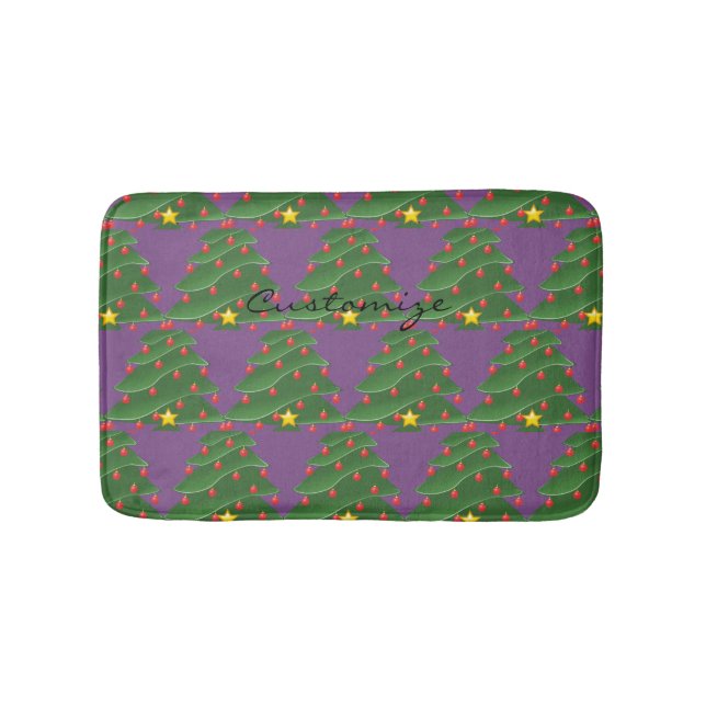 Christmas Tree Thunder_Cove Bath Mat (Front)
