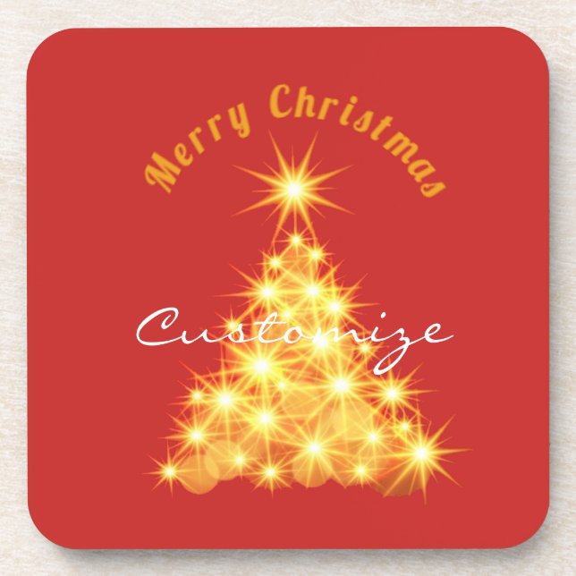 Christmas Tree Thunder_Cove Coaster (Front)