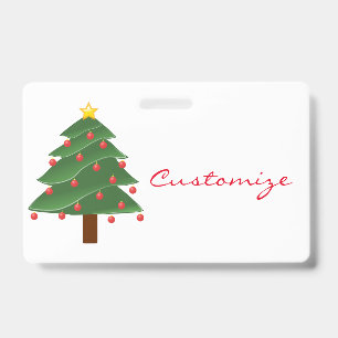 Christmas Tree Thunder_Cove  ID Badge