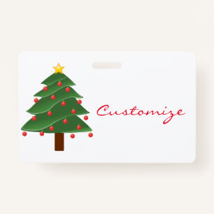 Christmas Tree Thunder_Cove ID Badge