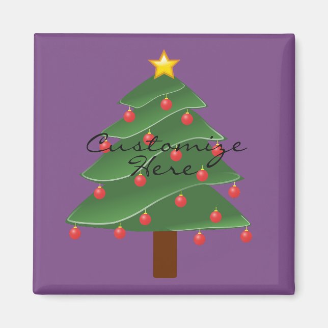 Christmas Tree Thunder_Cove Magnet (Front)
