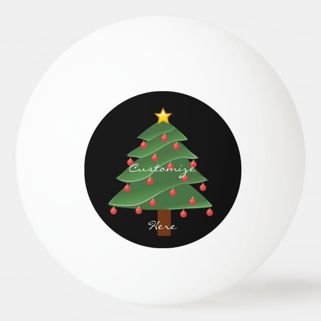 Christmas Tree Thunder_Cove Ping Pong Ball (Front)