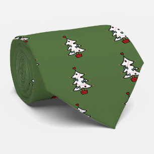 Christmas tree tie