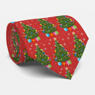 Christmas Tree Tie