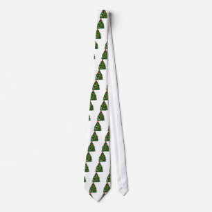Christmas Tree Tie