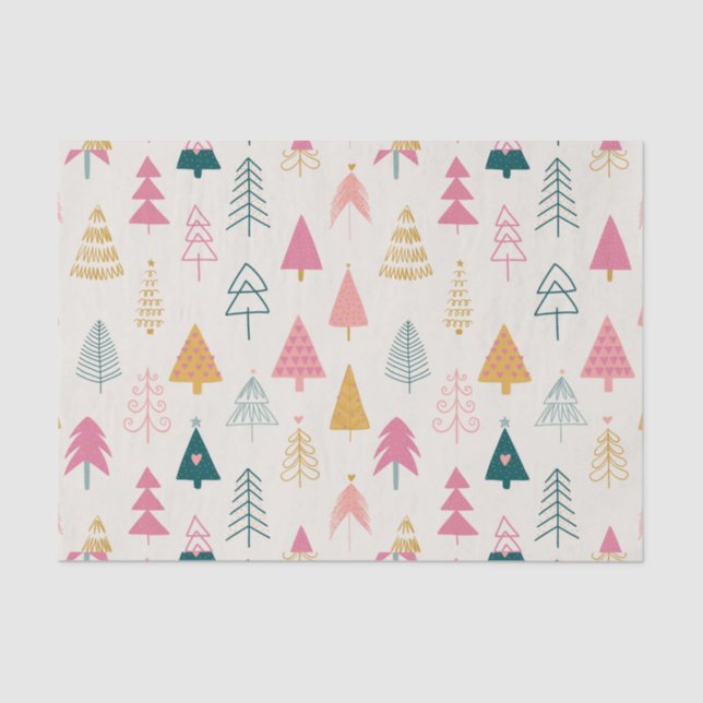  Christmas Tree Tissue Paper (Front)