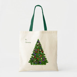 Christmas Tree To & From Budget Totes