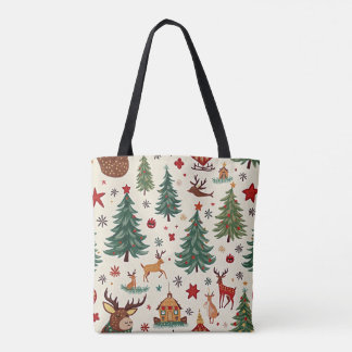 Christmas tree Tote Bag