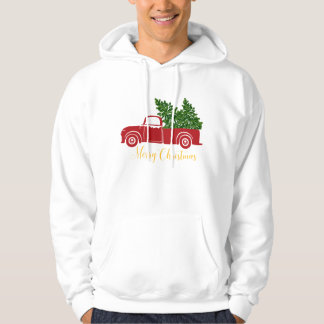 Christmas tree truck Men's Sweatshirt