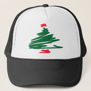 Christmas Tree Trucker Hat