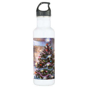 Christmas Tree Vintage 710 Ml Water Bottle