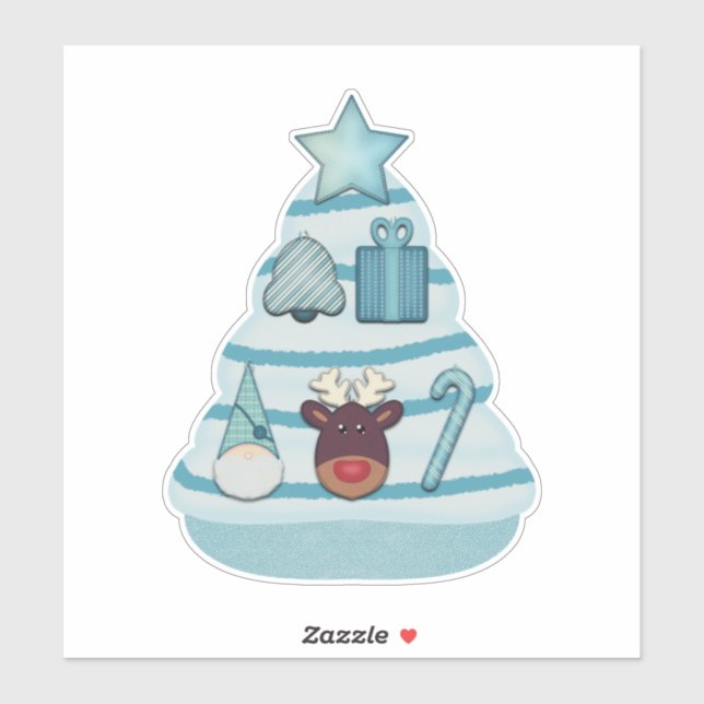 Christmas Tree with Ornaments (Sheet)