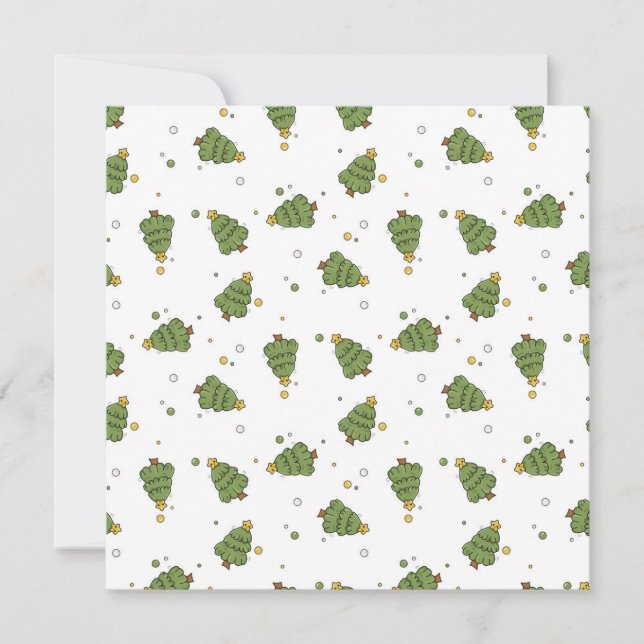 Christmas tree with star announcement (Front)