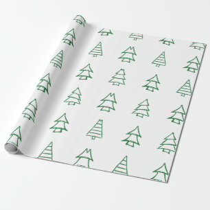 Christmas Tree Wrapping Paper