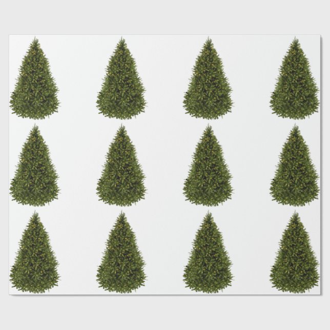 Christmas Tree Wrapping Paper (Flat)