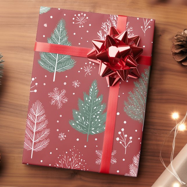 Christmas Tree Wrapping Paper (Creator Uploaded)