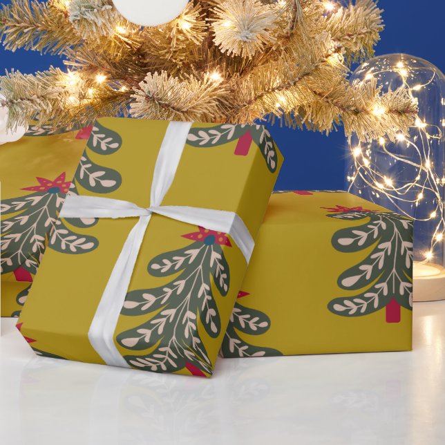Christmas Tree wrapping paper (Holidays)