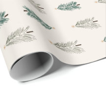Christmas Tree Wrapping Paper