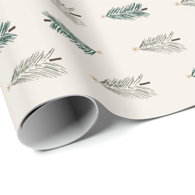 Christmas Tree Wrapping Paper (Roll Corner)