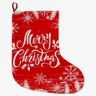 Christmas Tree Xmas Melanin Black Girl Sista Large Christmas Stocking