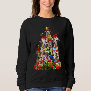 Christmas Tree Xmas Pajama Jack Russell Terrier Do Sweatshirt