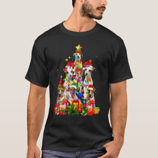 Christmas Tree Xmas Pajama Jack Russell Terrier Do T-Shirt