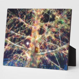 Christmas Treehouse Plaque